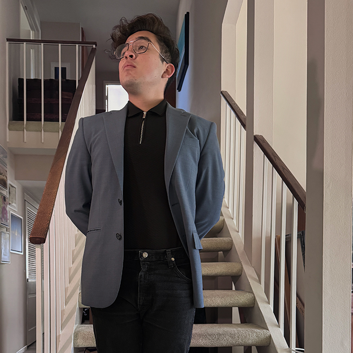 Anthony Yeager in a suit